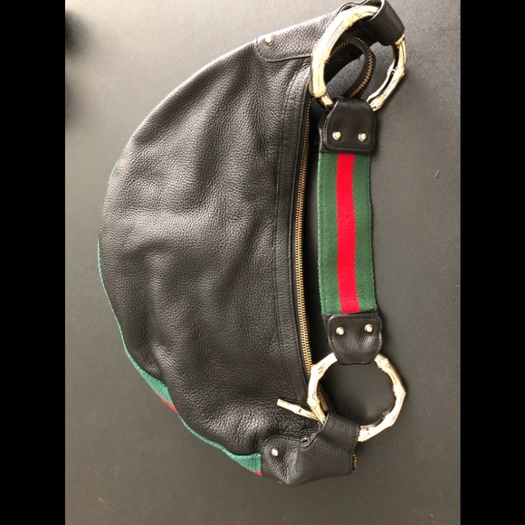 gucci bag green and red stripes